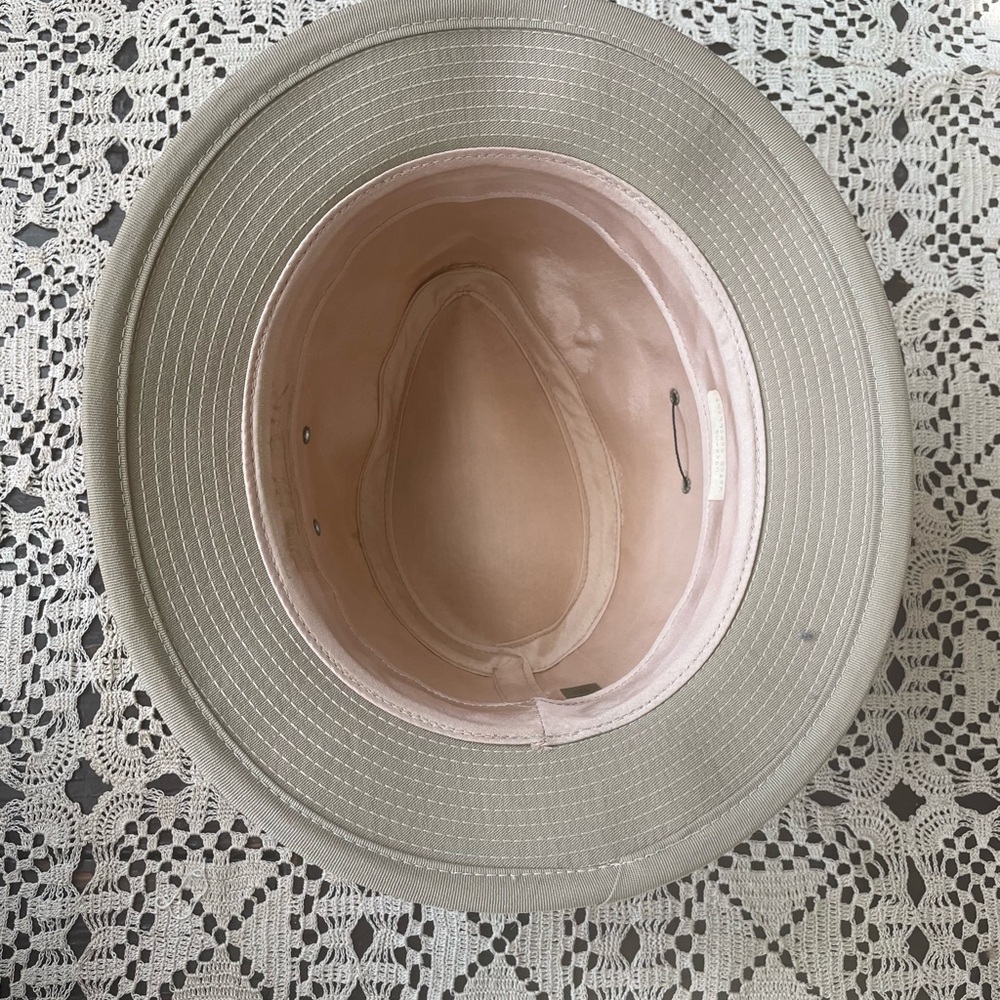 Vintage khaki fedora hat USA Blair summer Men’s XL - Picture 16 of 16